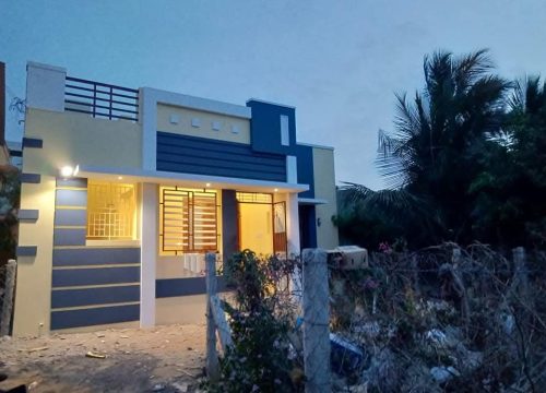 KO Construction & Architects specializes in turnkey construction, meaning they handle the project from architectural design (including 3D visualization and Vastu compliance) through to the final installation of finishes (interiors, plumbing, electrical). This project showcases their capability to deliver a well-finished, modern home with a focus on meeting the client's specific aesthetic requirements.