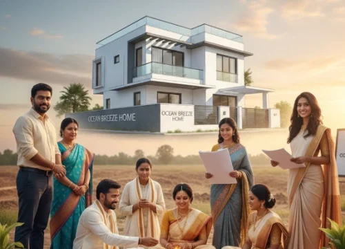 We are thrilled to announce the commencement of our latest prestigious residential project with a traditional Bhoomi Puja (Groundbreaking Ceremony) held on Saturday, October 25th, 2025.