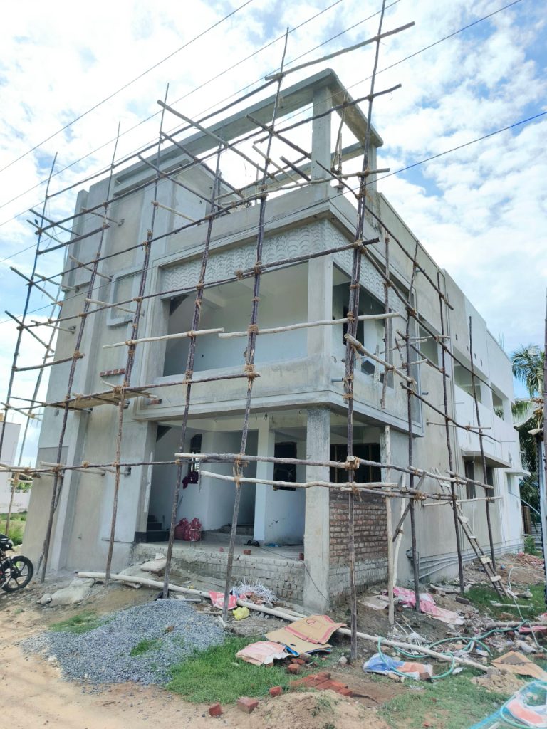 Contemporary Elevation Home: Karaikal Residence by KO Architects
